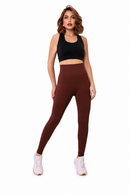 Calça legging academia tecido poliamida não transparente