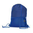 Mochila Saco em Poliéster Resistente com Bolso Zíper
