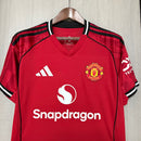Camisa Manchester United Home 25/26 - Adidas Torcedor
