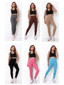 Calça legging academia tecido poliamida não transparente