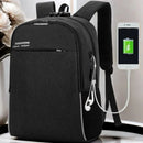 Mochila Notebook Anti Furto Com Cadeado E Entrada Fone De Ouvido E USB