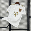 Camisa Bayern De Munique 24/25 Aniversario De 125 anos Branca - Torcedor